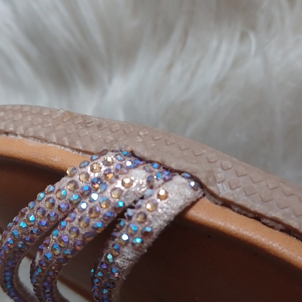 Sparkly Rhinestons Sandals - Picture 10 of 16